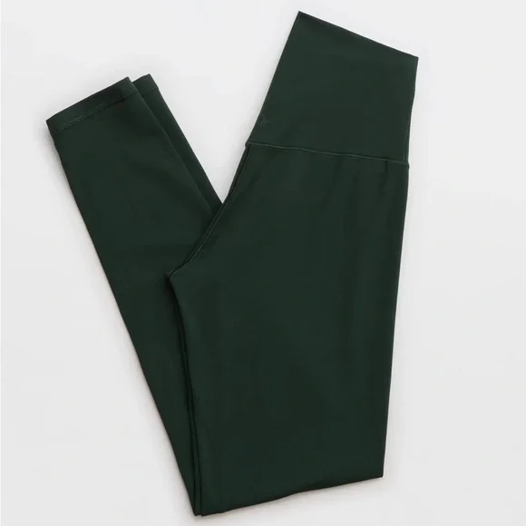 NWT OFFLINE By Aerie Real Me XTRA High Waisted Leggings Green S - Picture 11 of 12
